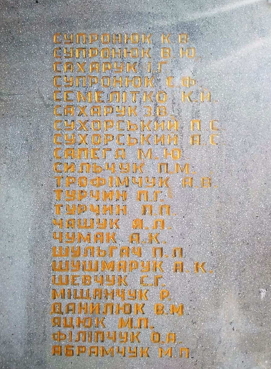Памятник землякам с. Колодяжное Ковельского района