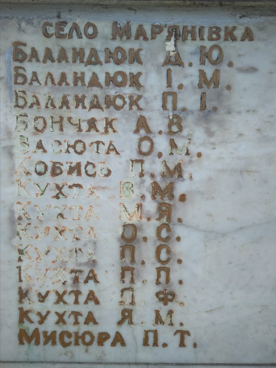 Памятник односельчанам в с. Радошин Ковельского района