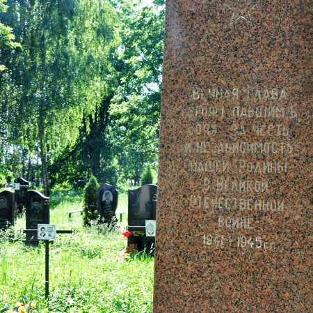 Братская могила на кладбище с. Стремигород Коростенского района