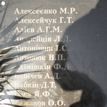Братская могила на кладбище пгт. Войнилов Калушского района