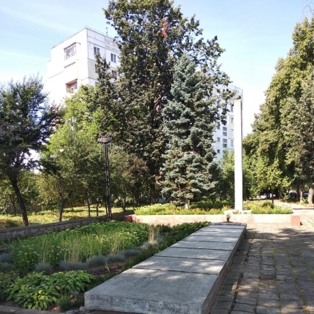 Братская могила в районе Софиевка в г. Ивано-Франковск
