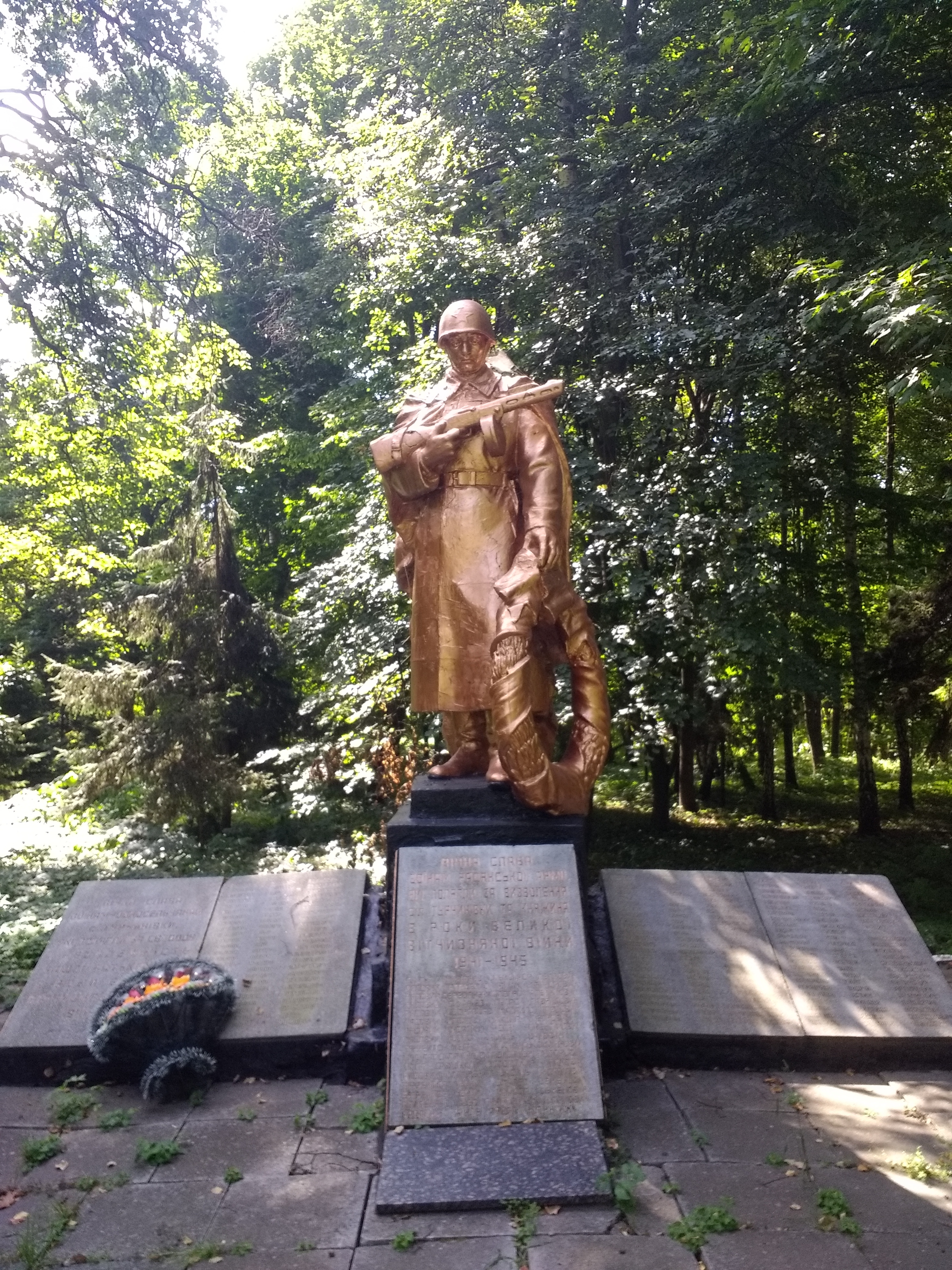 Братская могила в с. Турчиновка Чудновского района