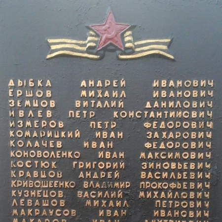 Братская могила в с. Магдалиновка Ореховского района