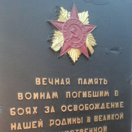 Братская могила в с. Магдалиновка Ореховского района