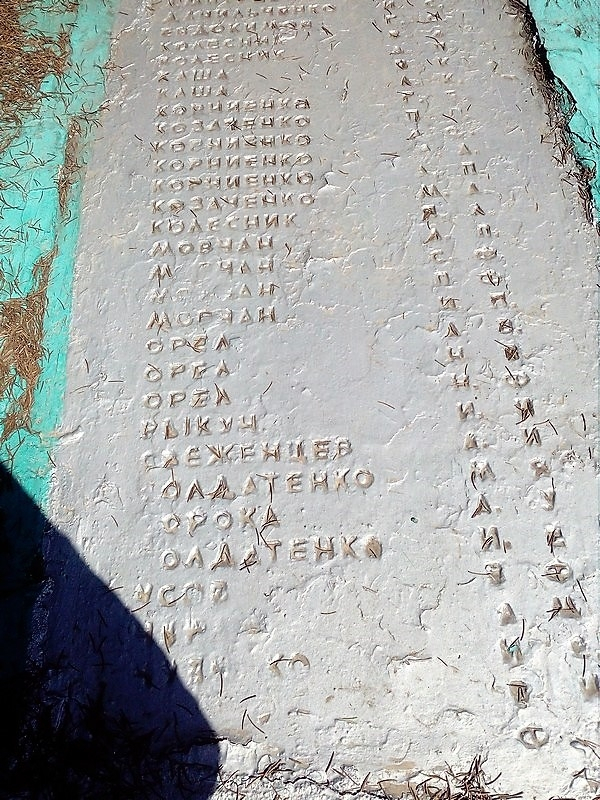 Братская могила в пгт Удачное Красноармейского района