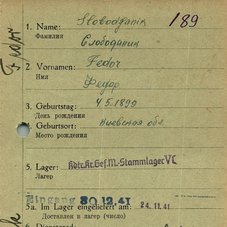 Слободяник Фёдор Иванович