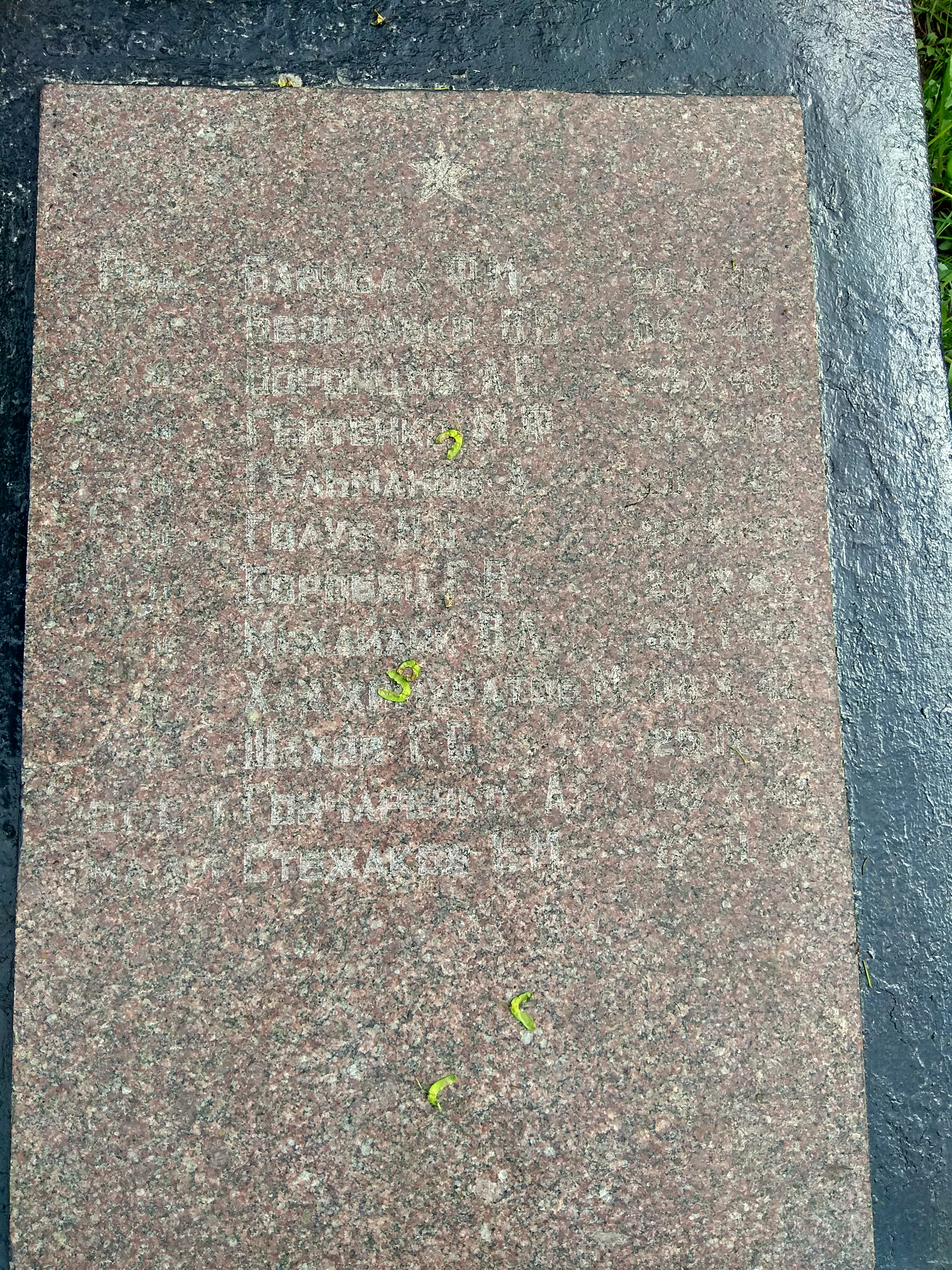 Братская могила на кладбище на ул. Сеченова в г. Днепр