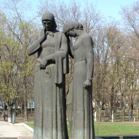 Воинский сектор на кладбище по ул. Янтарная