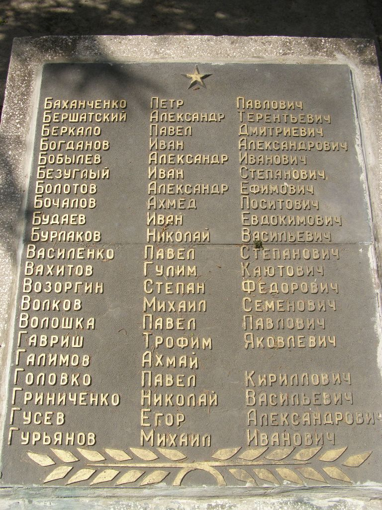 Мемориальный комплекс в г. Желтые Воды
