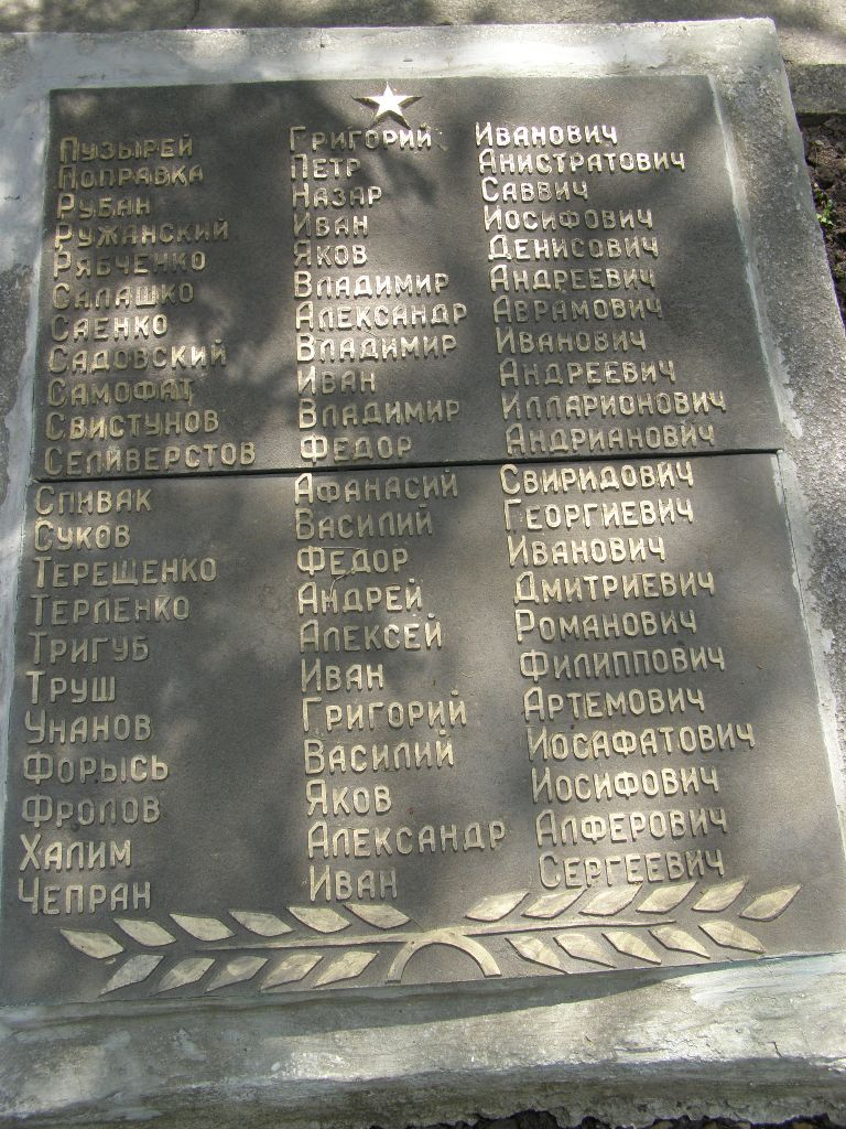 Мемориальный комплекс в г. Желтые Воды