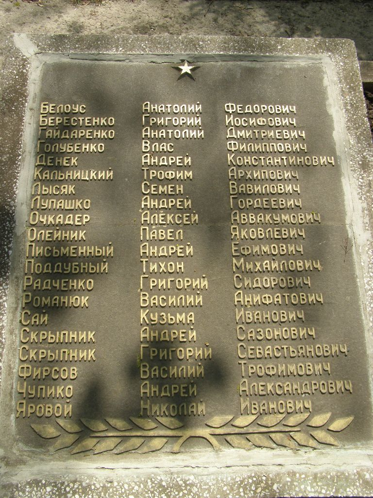 Мемориальный комплекс в г. Желтые Воды