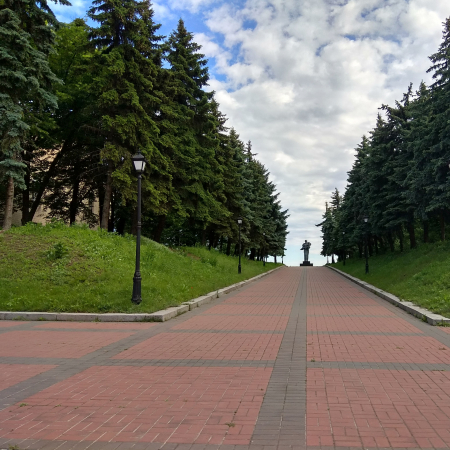 Мемориальный парк в г. Канев Черкасской обл.