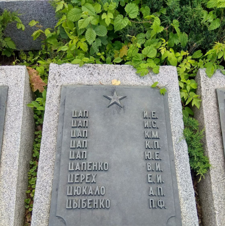 Мемориальный парк в г. Канев Черкасской обл.