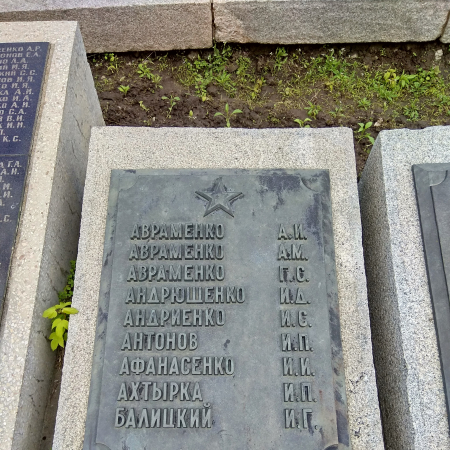 Мемориальный парк в г. Канев Черкасской обл.