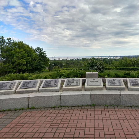 Мемориальный парк в г. Канев Черкасской обл.