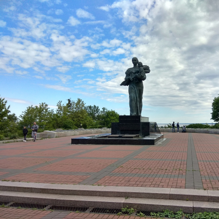 Мемориальный парк в г. Канев Черкасской обл.