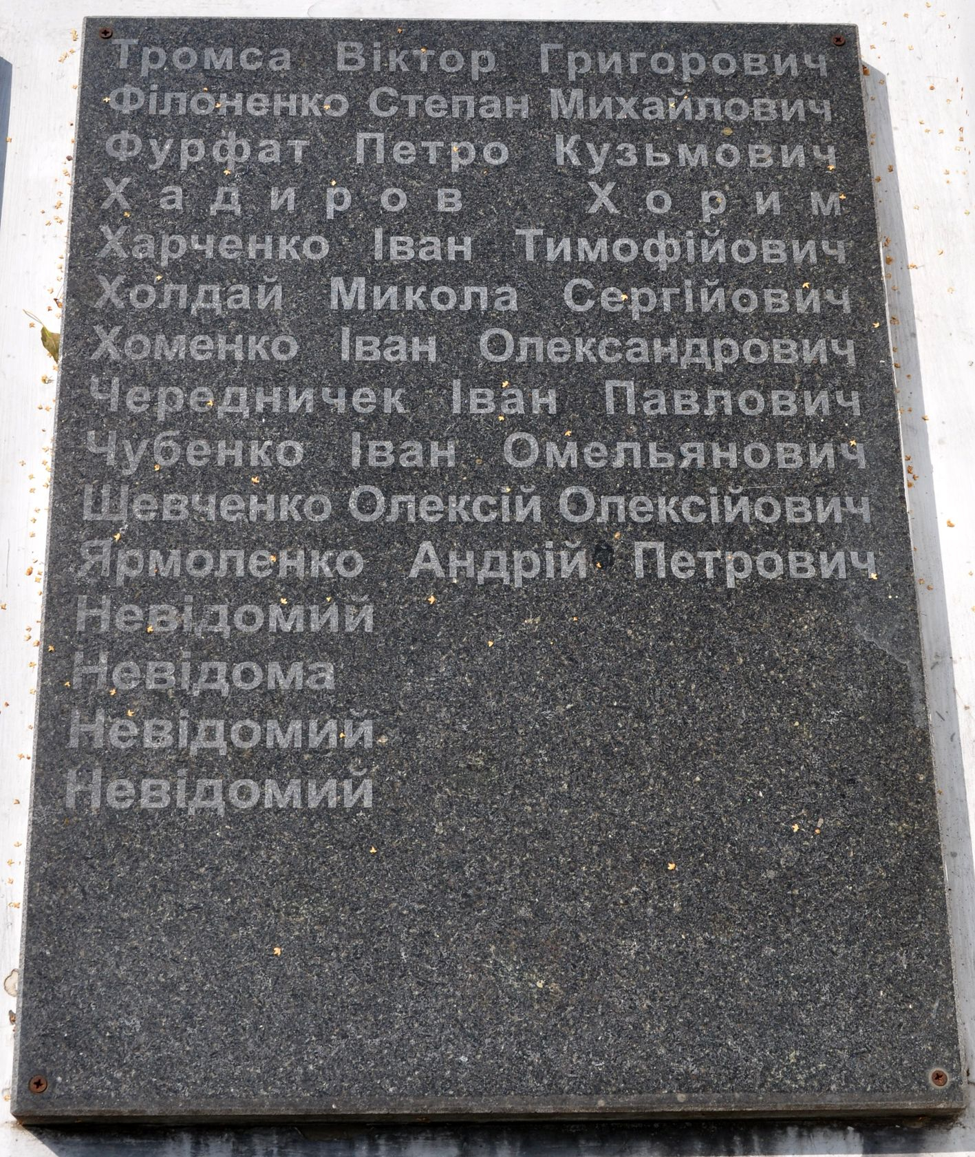 Братская могила в с. Великая Ольшанка Васильковского района