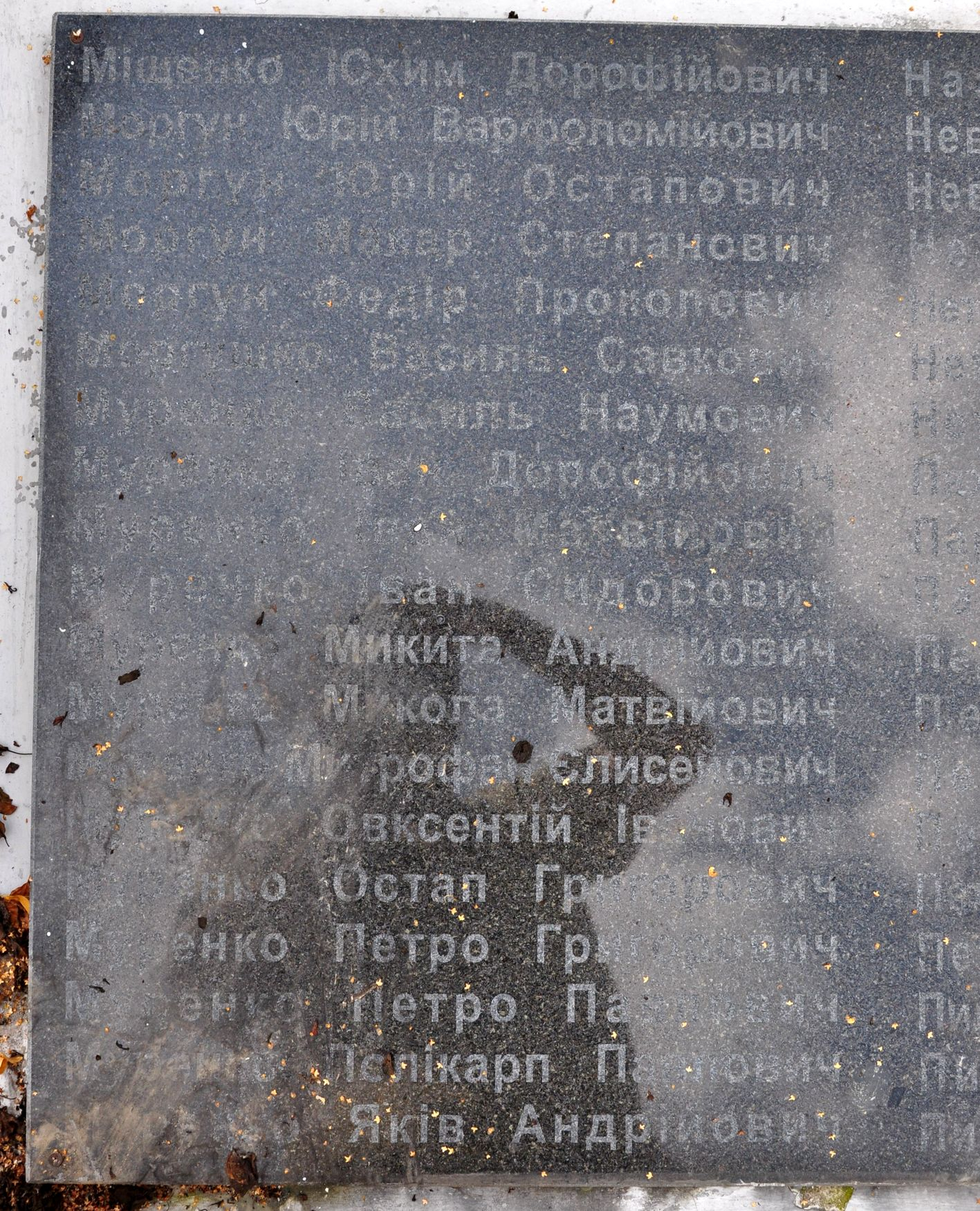 Памятник односельчанам в с. Великая Ольшанка Васильковского района