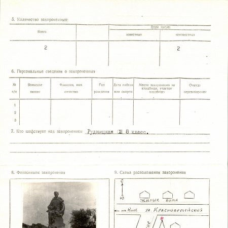 Братская могила у магазина в с. Лукьяновка Барышевского района
