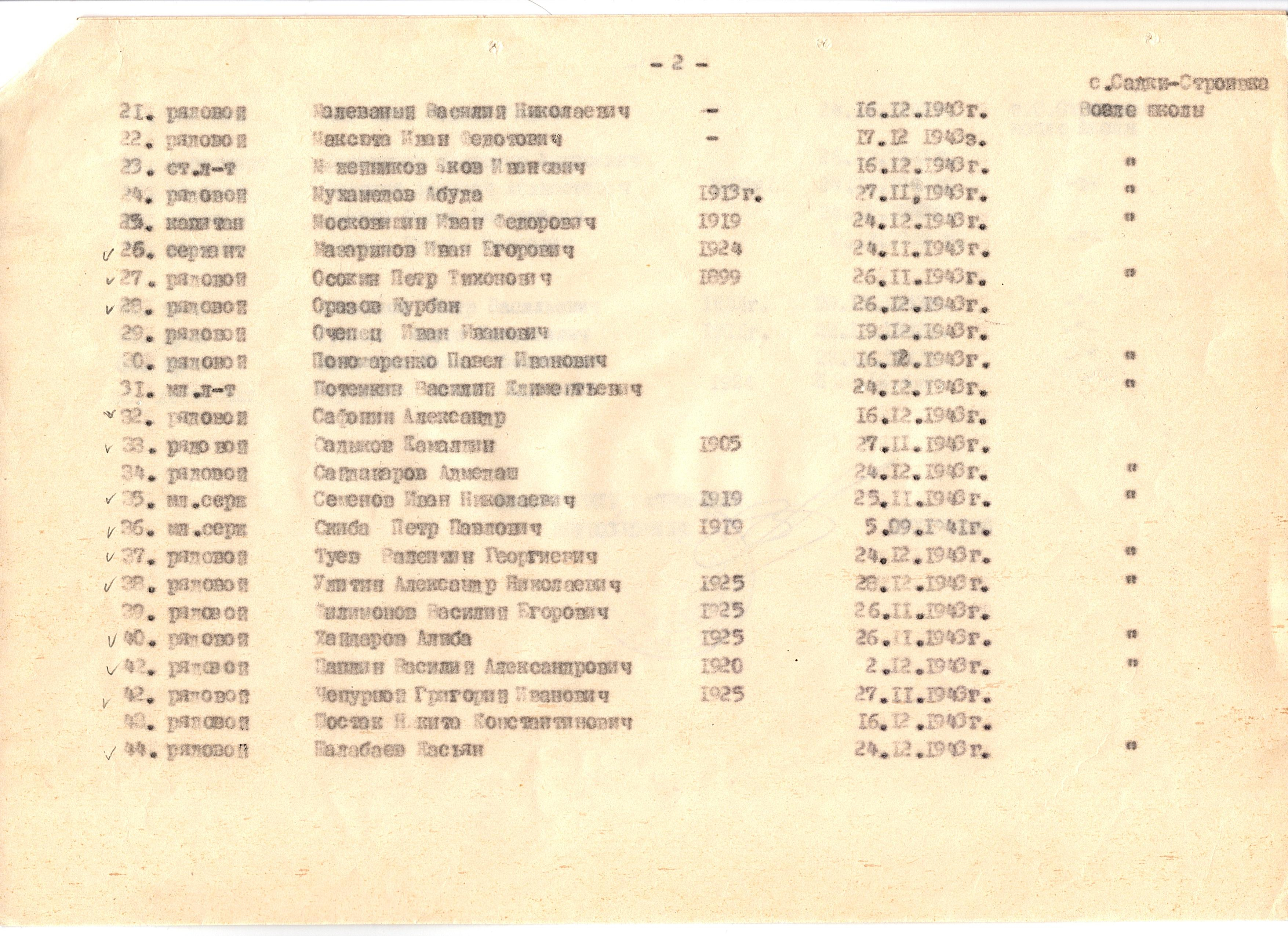 Братская могила в с. Садки-Строевка Макаровского района