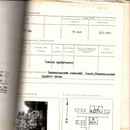 Братская могила в с. Зеленьки Мироновского района