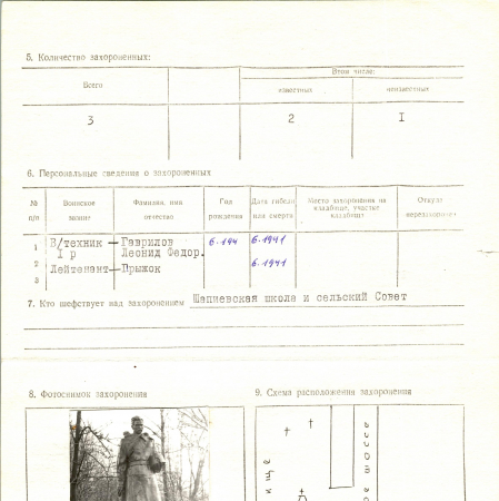 Братская могила в с. Шапиевка Сквирского района