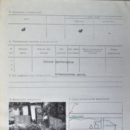 Братская могила в с. Коленцы Иванковского района