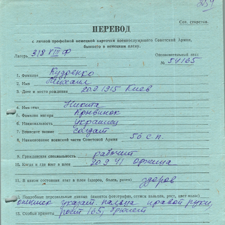 Кудренко Михаил Никитич