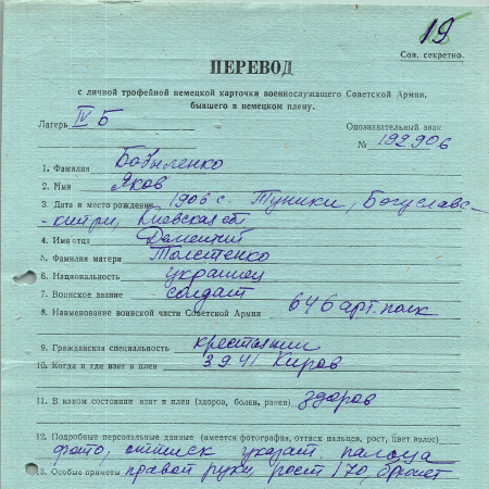 Бобыленко Яков Дементиевич