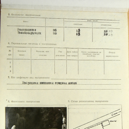 Братская могила с. Бобрик 
