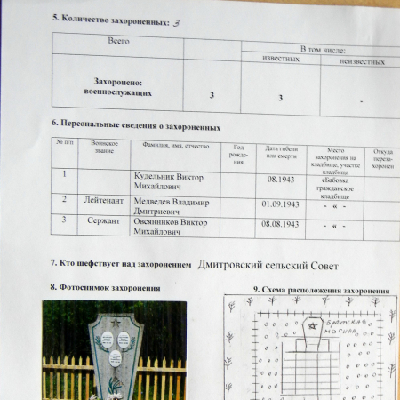 Братская могила в с. Бабовка