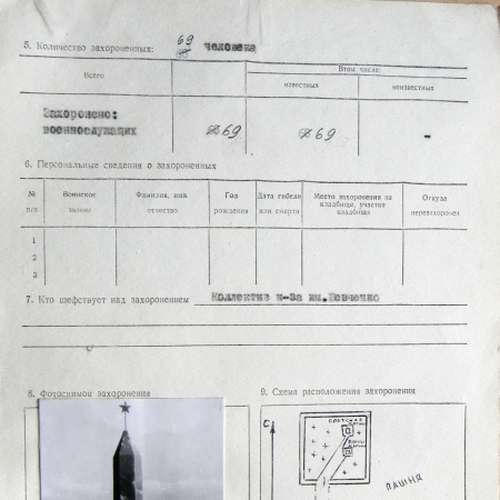 Братская могила на кладбище в с. Братеница