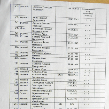 Братская могила в парке пгт Великая Писаревка