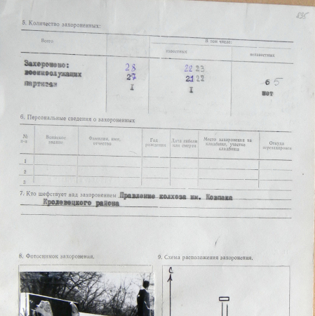 Братская могила в с. Воргол