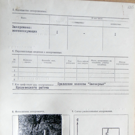 Могила неизвестного солдата в с. Калашиновка