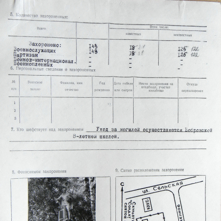 Братская могила в с. Зеленый Гай