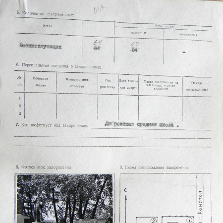 Братская могила в с. Зеркалка