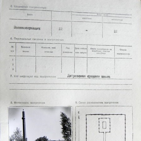 Братская могила в с. Косаривщина
