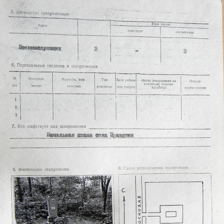 Братская могила в с. Правдюки 