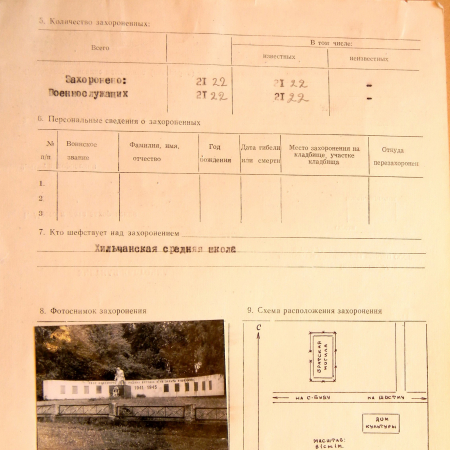 Братская могила в с. Кривоносовка
