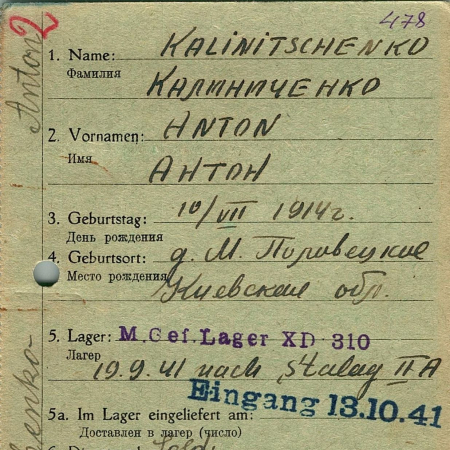 Калиниченко Антон Назарович