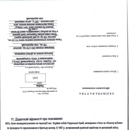 Братская могила на кладбище