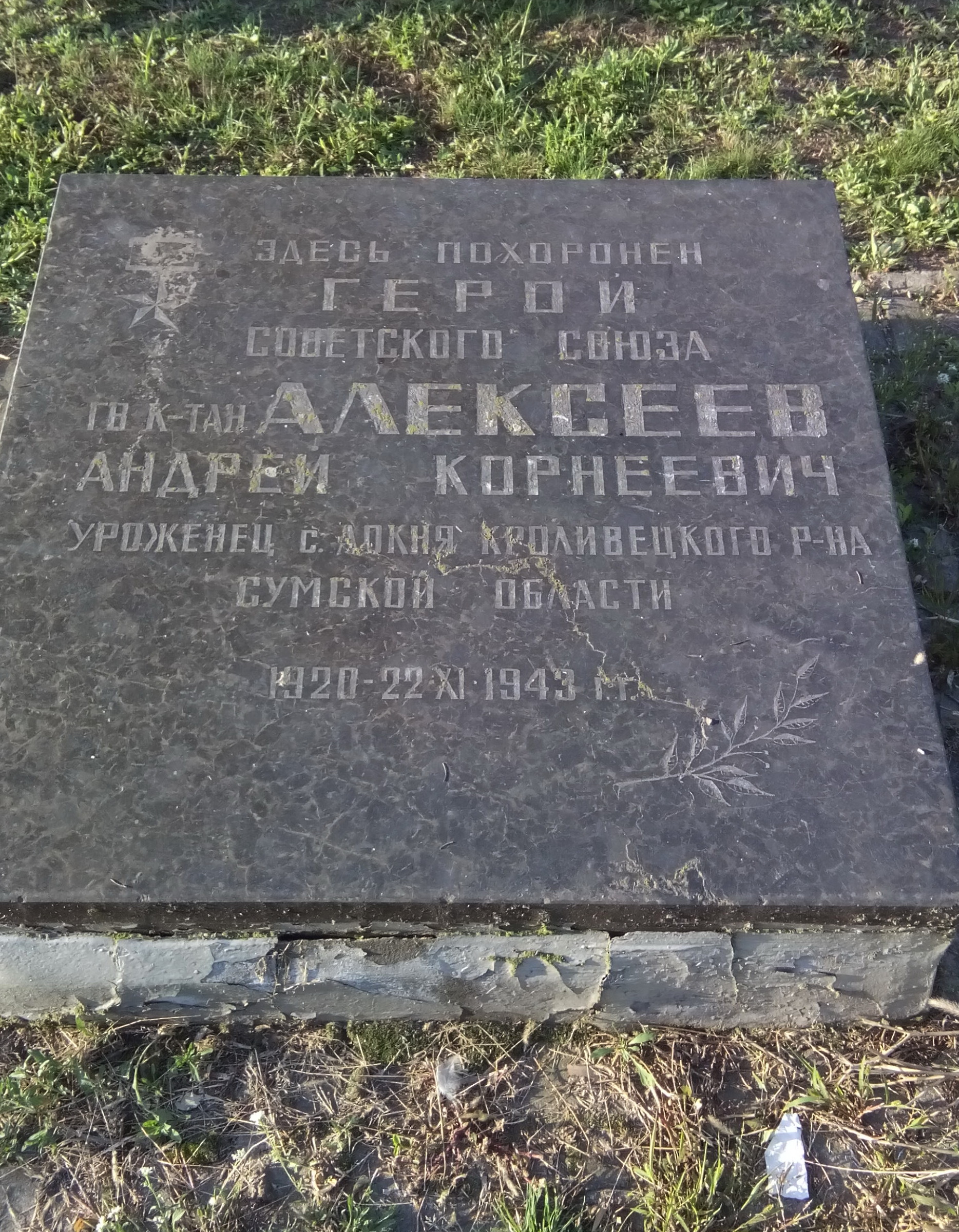Братская могила в с. Дубиевка Черкасского района 
