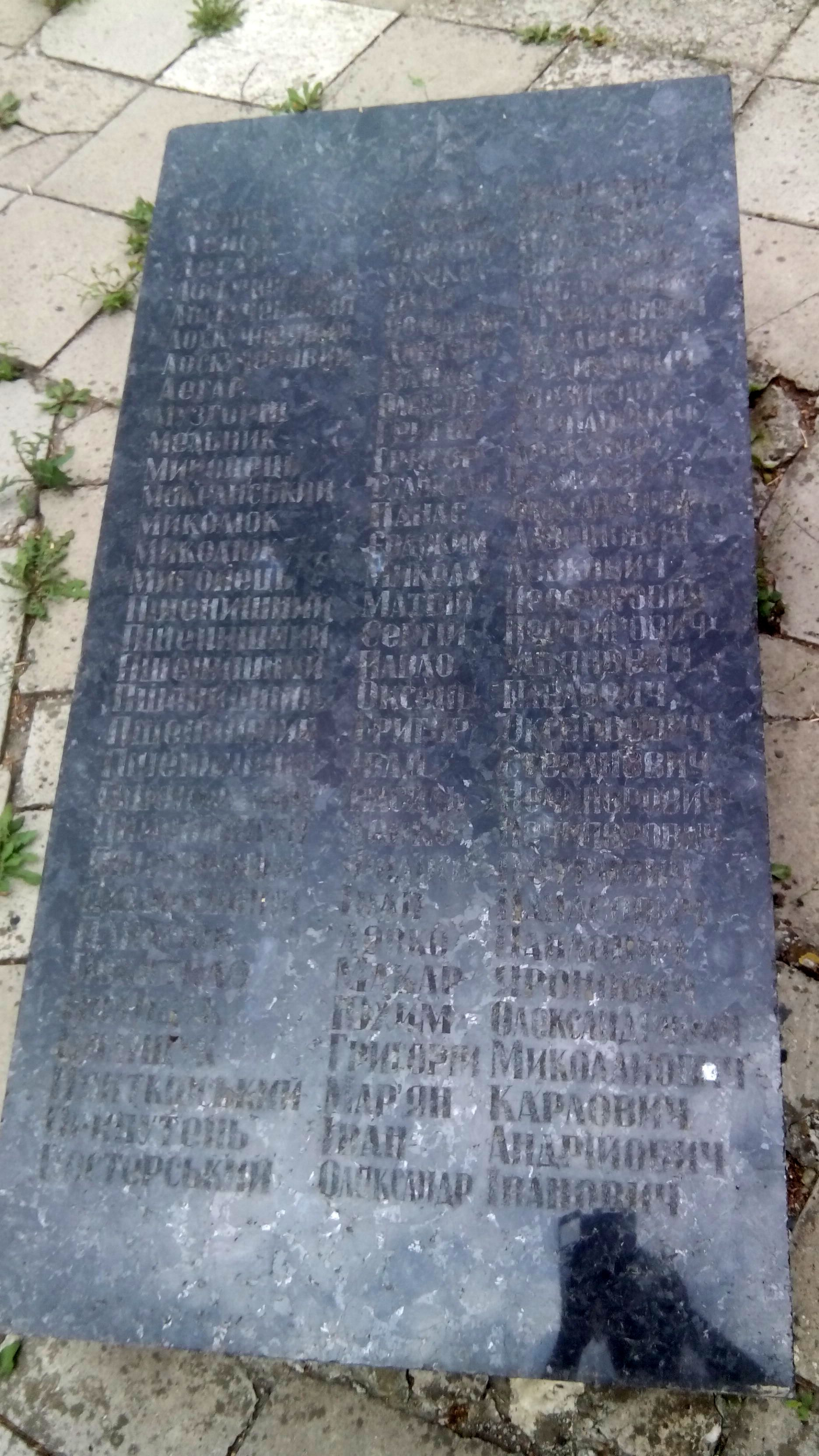 Братская могила в с. Раставица Ружинского района
