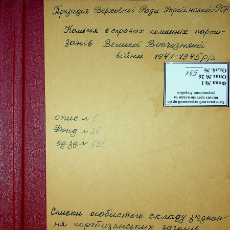 Партизанское соединение им. Щорса Юрия Збанацкого